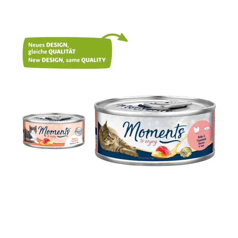 MOMENTS Adult Poulet et thon 12x70 g