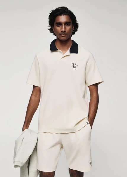 Polo coton imprimé -  Homme | Mango Man France