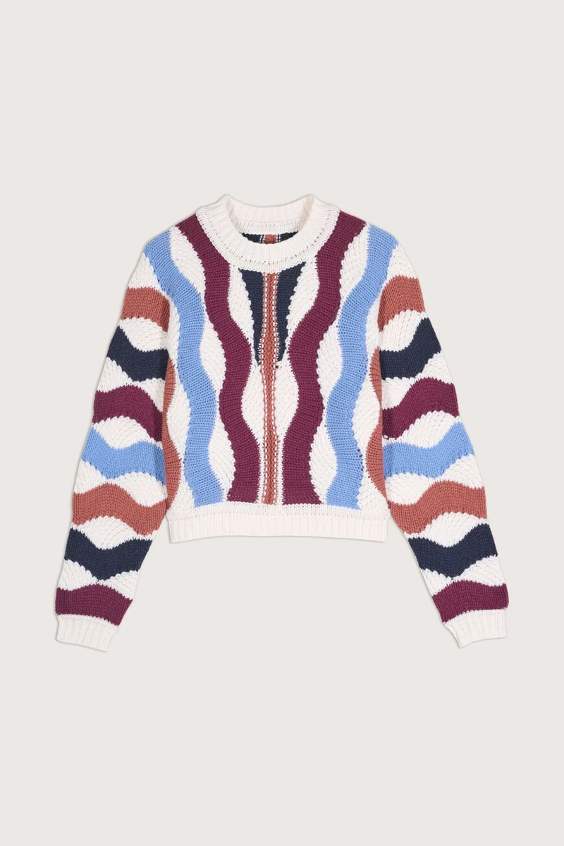 Pull Manches Longues Weber Ecru // ba&sh BE