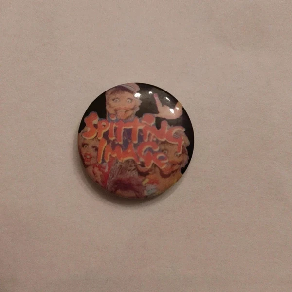 Spitting Image Vintage lapel badge