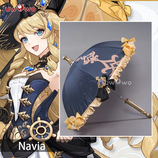 Uwowo Game Genshin Impact Weapons Navia Umbrella Prop