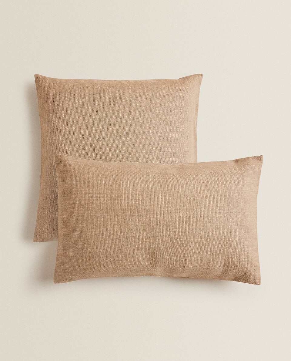 HOUSSE DE COUSSIN UNIE