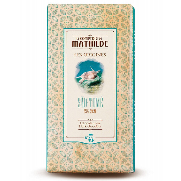 Tablette Origine Sao Tomé 75% - Chocolat noir