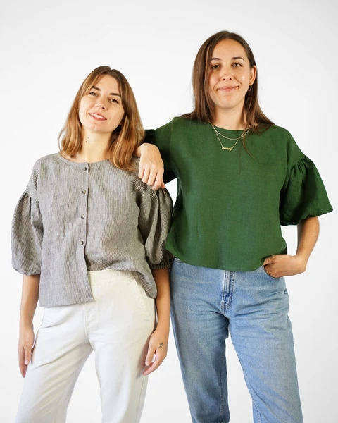 Top parfait à manches bouffantes - Patron de couture PDF