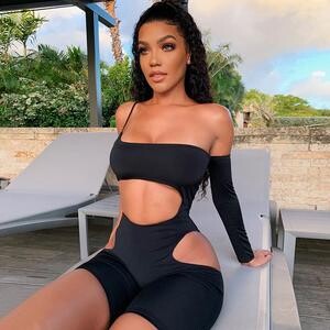 Cut Out Sexy Romper