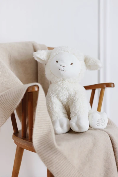 Edmond the sheep - 35 cm ecru Very soft unisex | Tartine et Chocolat