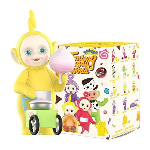 POP MART Teletubbies Fantasy Candy World Series-1PC Figurines Populaires Figurines Aléatoires Figurines d’Action Figurines de Jouet Figurines à Collectionner Cadeaux Créatifs