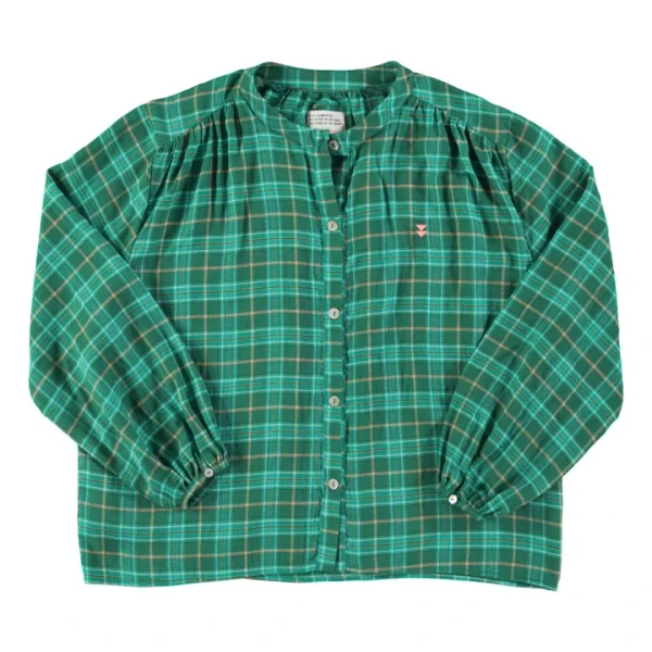 Blouse Carreaux | Vert