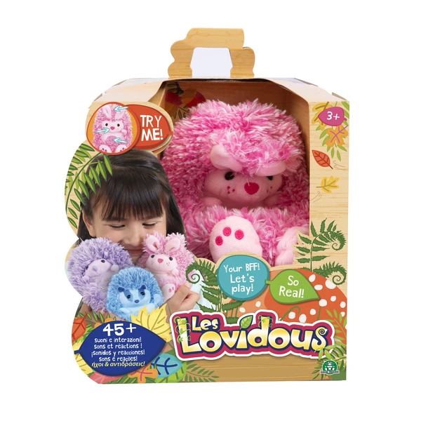 Peluche interactive Les Lovidous