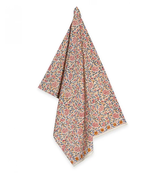 Torchon de cuisine, accessoire de cuisine en coton fleuri Reema