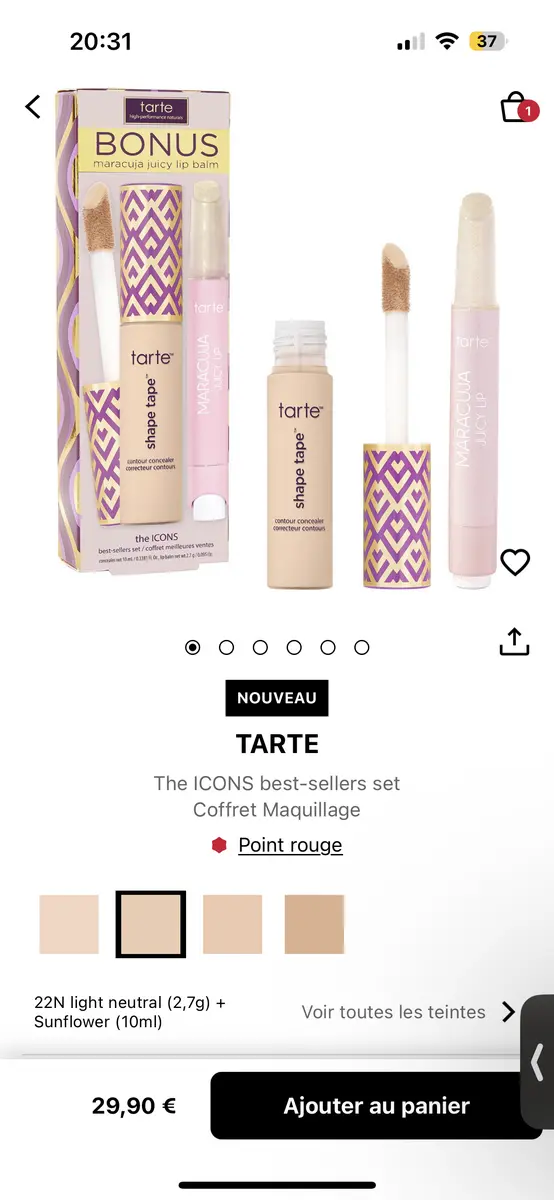 The ICONS best-sellers set - Coffret Maquillage