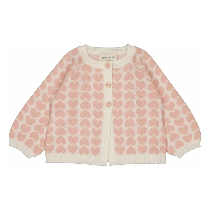 Cardigan Gulsah Cœur | Rose