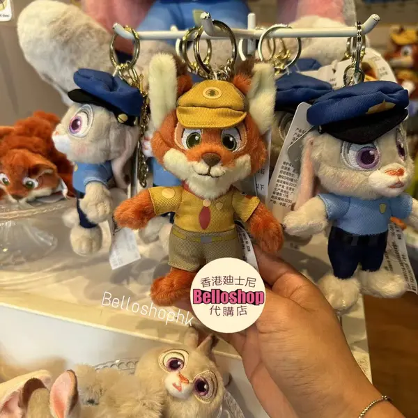SHDS - Nick Plush Keychain "Zootopia Collection" (Release Date : 31 Oct, 2023)