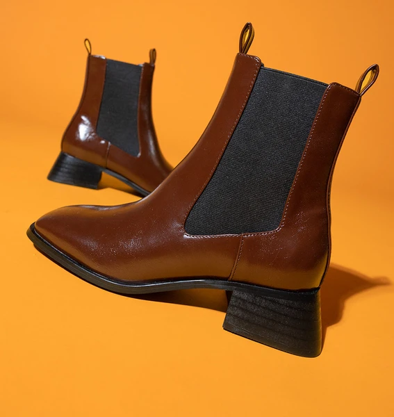 Bottines Carole Marron