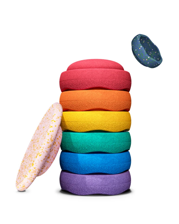 Stapelstein® Spring Special Rainbow Set