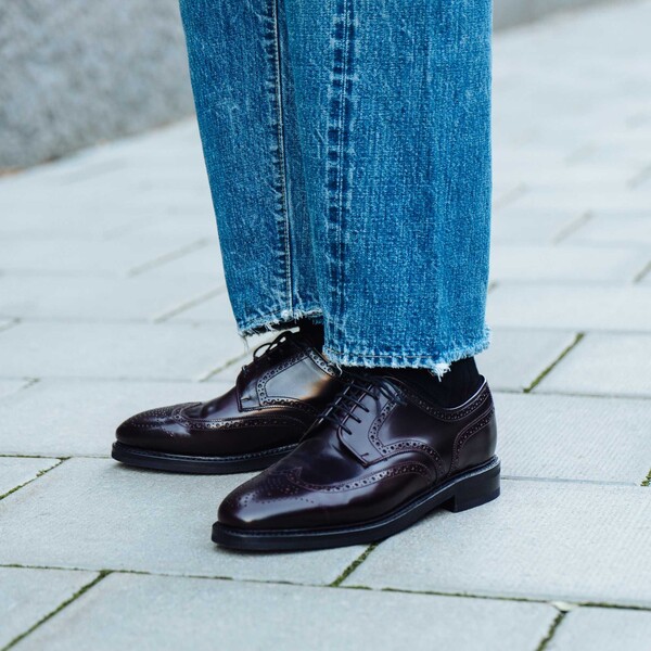 The Derby - Burgundy Calf