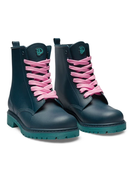 Bottes de pluie bleu émeraude pour femmes