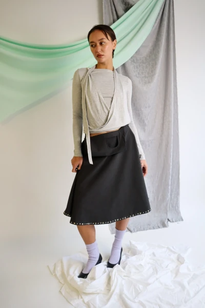 The Spirit Long Sleeve (Marl Grey) — Caspar The Label