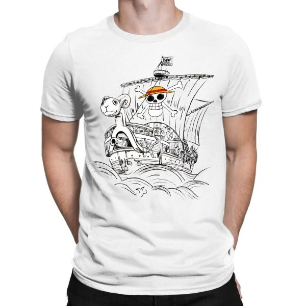 One Piece Going Merry T-shirt - Going Merry Ship Short Sleeve Tee - One Piece Universe - The Best Store for One Piece Merchandise