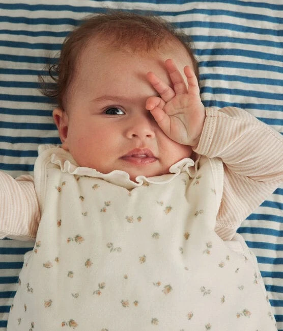 Gigoteuse fleurs en velours bébé TOG 3