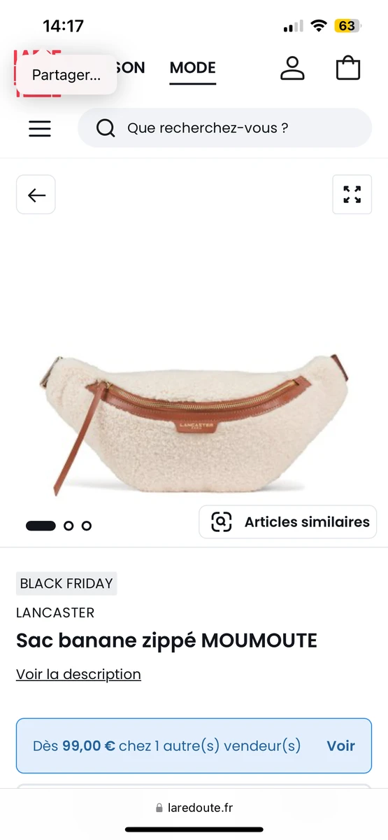 Sac banane 