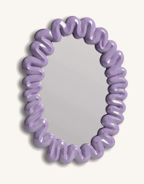 Miroir Dribble lilas