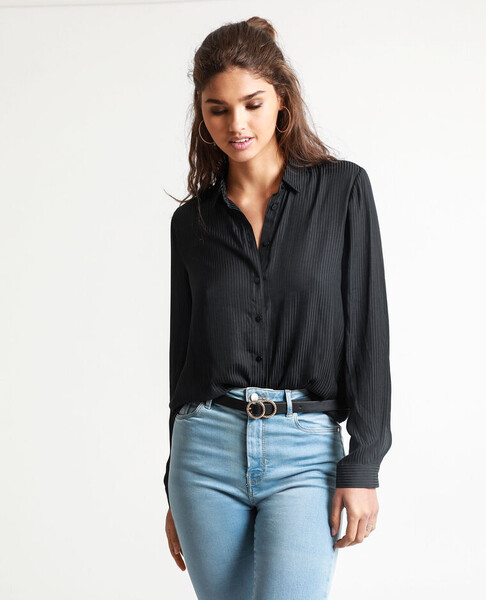 Chemise satinée