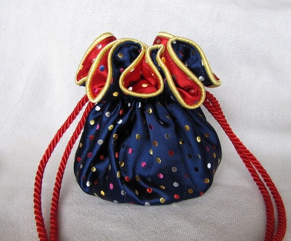 CLOWNING AROUND Sac à bijoux en brocart de luxe - Fourre-tout