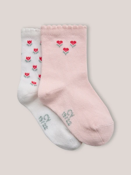 Lot de 2 paires de chaussettes Bébé