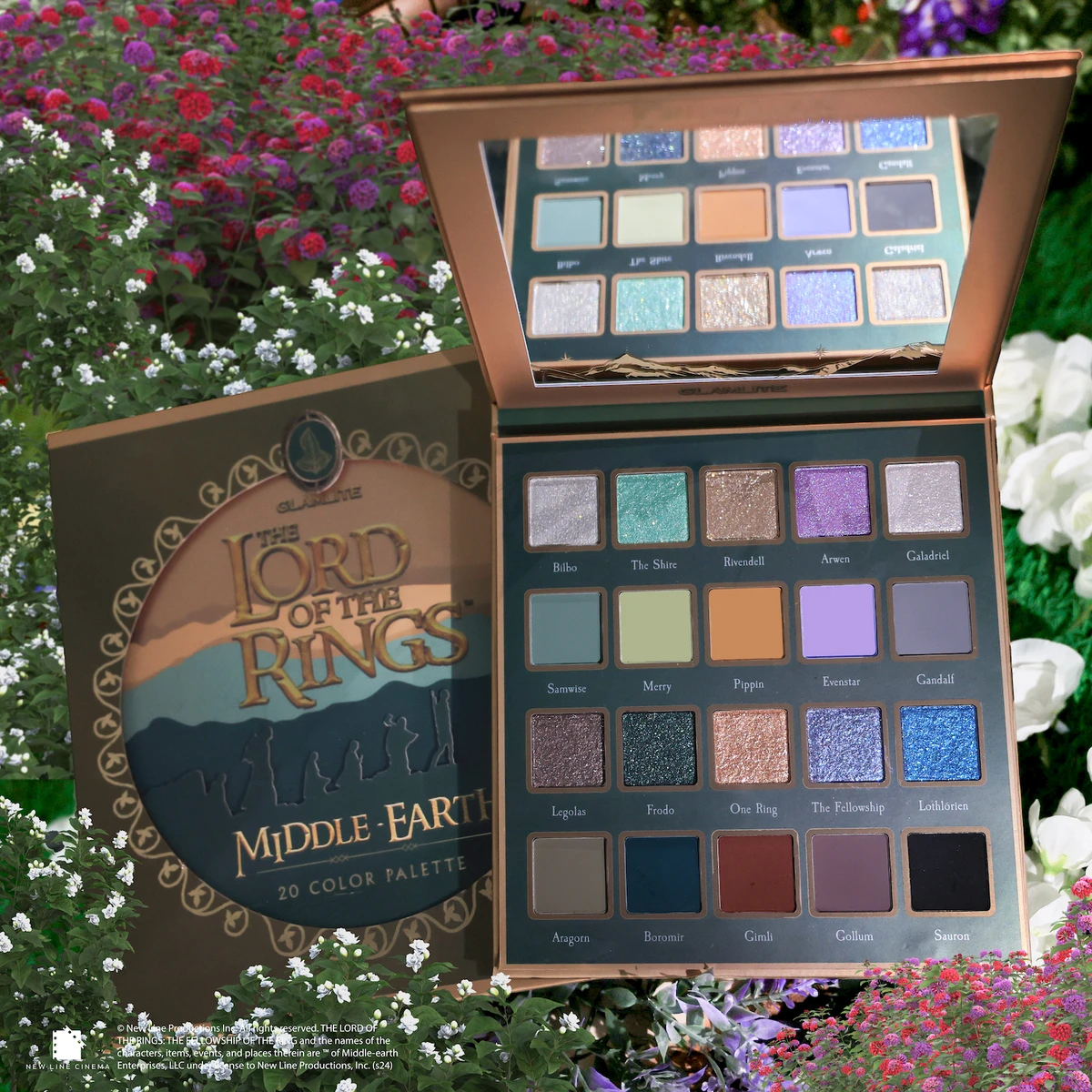 INTERNATIONAL The Lord of the Rings x Glamlite Middle-earth Palette
