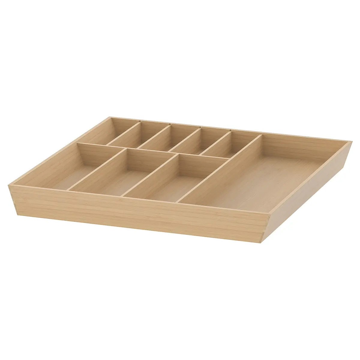 UPPDATERA Range-couverts - bambou clair 52x50 cm