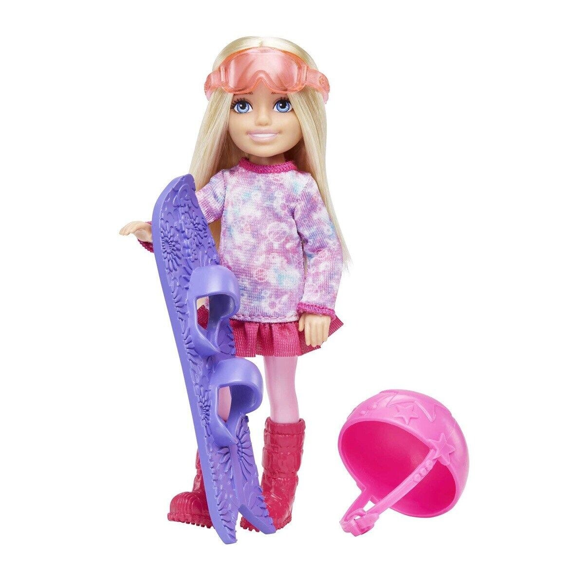 Barbie Chelsea snowboardeuse