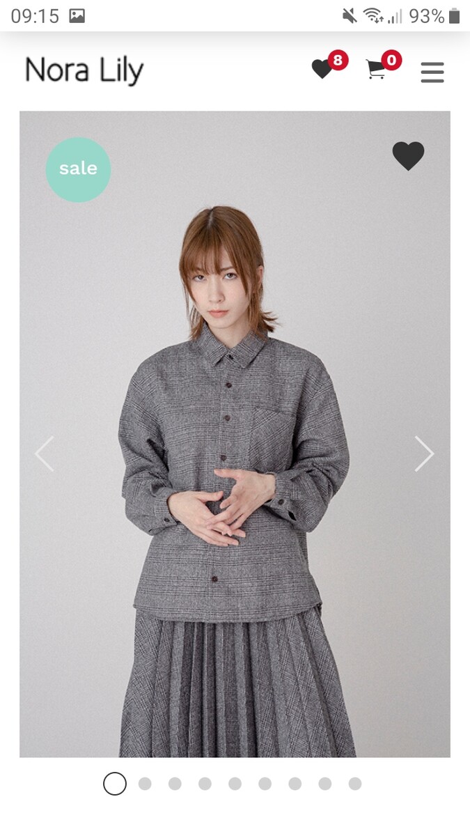 Chemise noralily gris