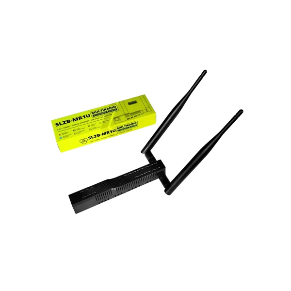 SMLIGHT - Adaptateur USB Ethernet POE Zigbee et Thread CC2652P + EFR32MG21 SLZB-MR1U