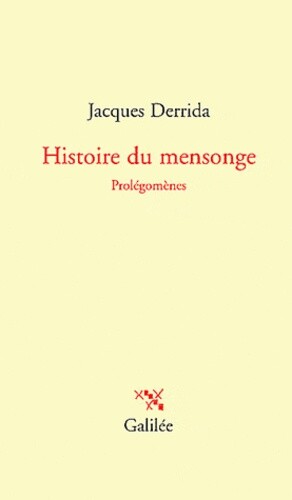 *NEED THIS FOR UNIVERSITY* Histoire du mensonge