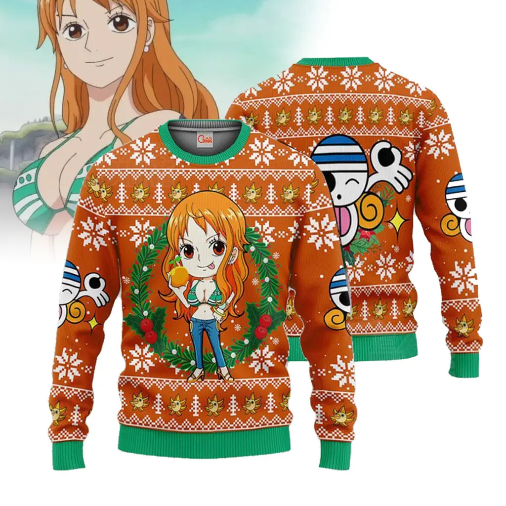 One Piece Ugly Christmas Sweater - One Piece Universe Store