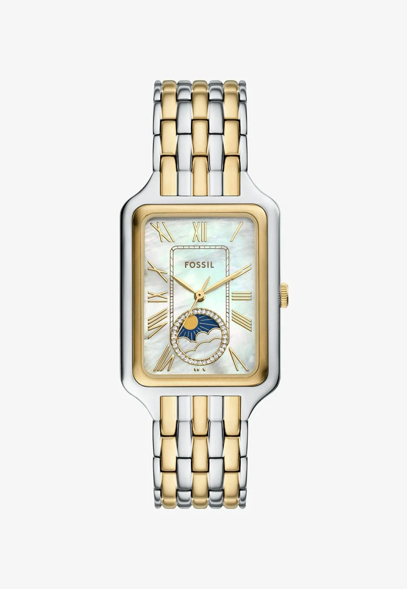 TRADITIONAL RAQUEL - Montre - silver coloured and gold coloured