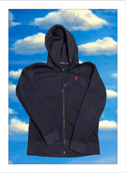 Hoodie Ralph Lauren / Bleu marine / XL