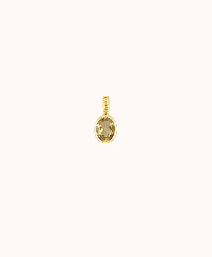 Charm Citrine - novembre