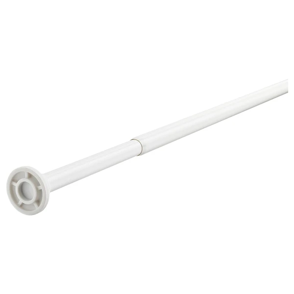 BOTAREN Tringle à rideau de douche - blanc 70-120 cm