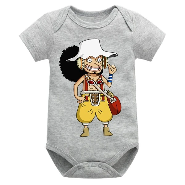 Ussop One Piece Cute Baby Onesies funny | One Piece Universe Store