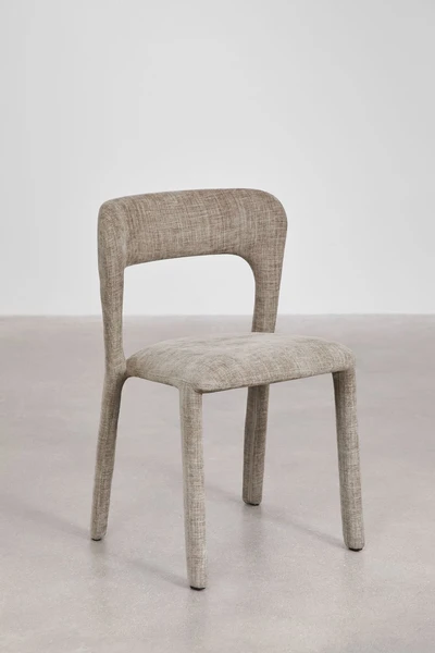 Pack de 2 chaises de salle à manger rembourrées Brusel