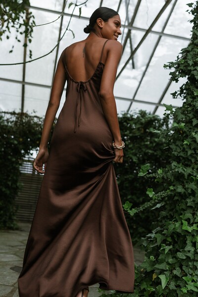 Maxi Robe Marron