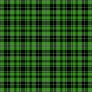 (S) Punk Rock Emo Black And Green Tartan Fabric | Spoonflower