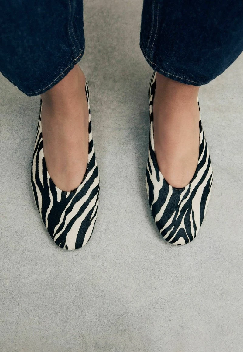 REGULAR FIT - FOREVER COMFORT ROUND TOE - Ballerines - zebra