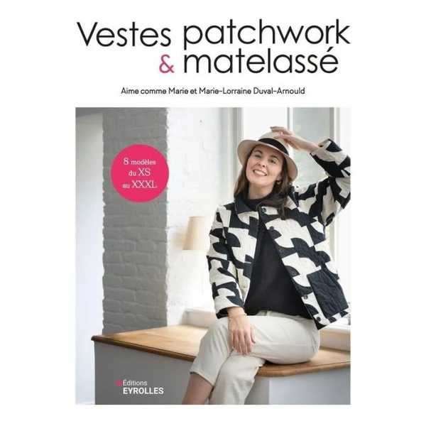 Patron Veste Matelassée Personnalisable - Simple à Coudre, Taille XS-XXXL