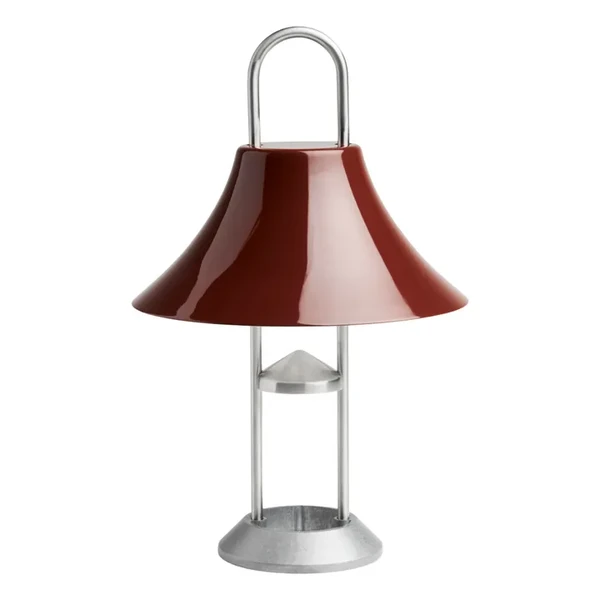 Hay - Lampe à poser portable Mousqueton - Inga Sempé - Rouge | Smallable