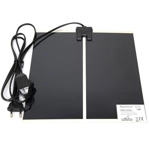 Reptiles Planet - Repti Mat - Tapis Chauffant pour Terrarium - 14 W / 28 x 28 cm