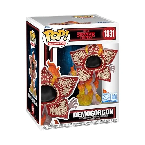 Pop! Premium: Stranger Things - Demogorgon (on Fire) - Figurine en Vinyle à Collectionner - Idée de Cadeau - Produits Officiels