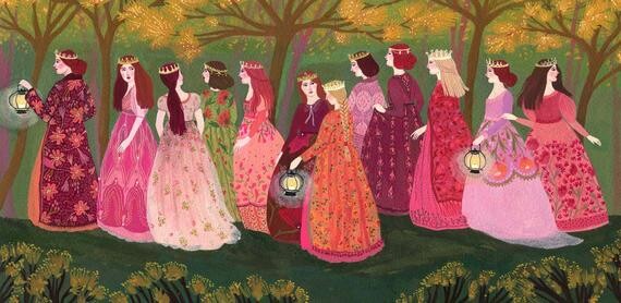 Les douze princesses dansantes (tirage spécial)